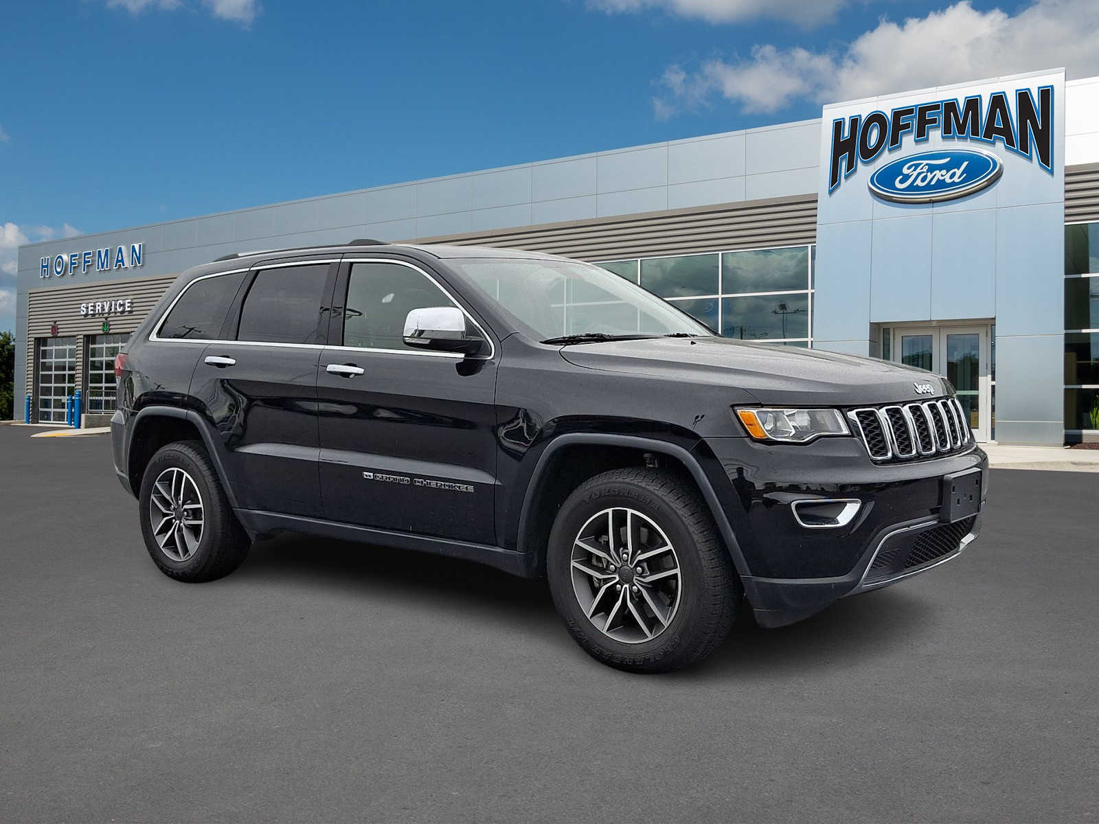 Diamond Black Crystal Pearlcoat 2022 Jeep Grand Cherokee Limited 4WD SUV / Crossover Four-Wheel Drive 8-Speed Automatic