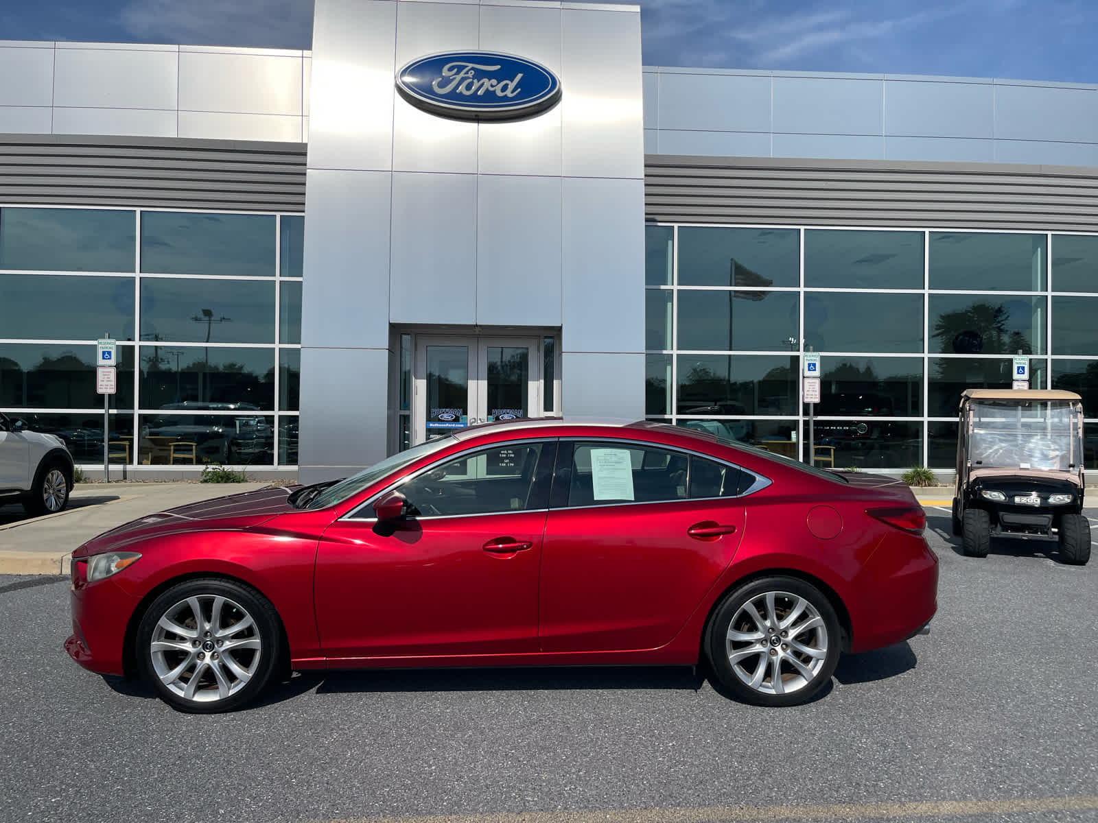 Soul Red Metallic 2016 Mazda MAZDA6 Sedan Front-Wheel Drive 6-Speed Automatic