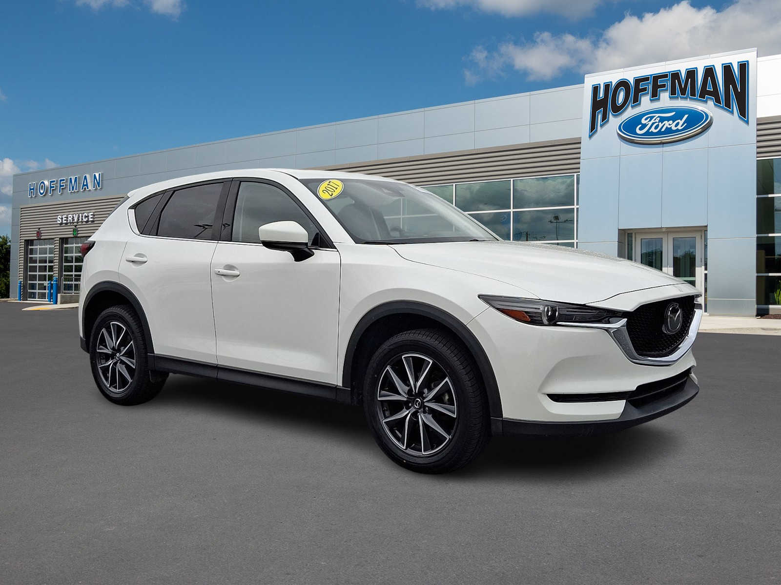Snowflake White Pearl Mica 2017 Mazda CX-5 Grand Touring AWD SUV / Crossover All-Wheel Drive 6-Speed Automatic