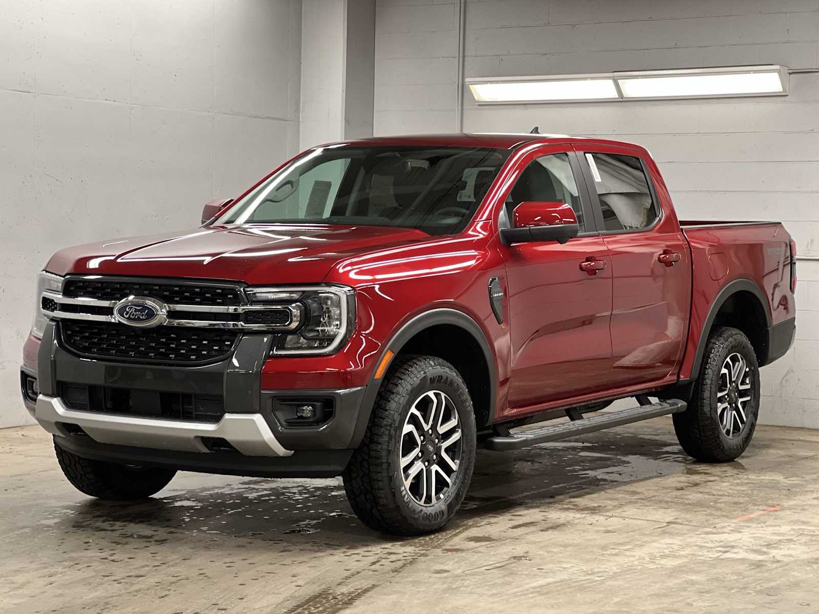 Ruby Red Metallic Tinted Clearcoat 2026 Ford Ranger Pickup Truck Four-Wheel Drive Automatic