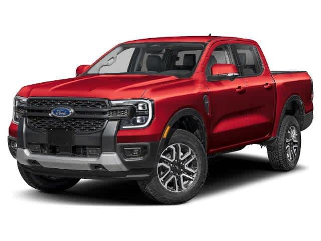 Ruby Red Metallic Tinted Clearcoat 2026 Ford Ranger Pickup Truck Four-Wheel Drive Automatic