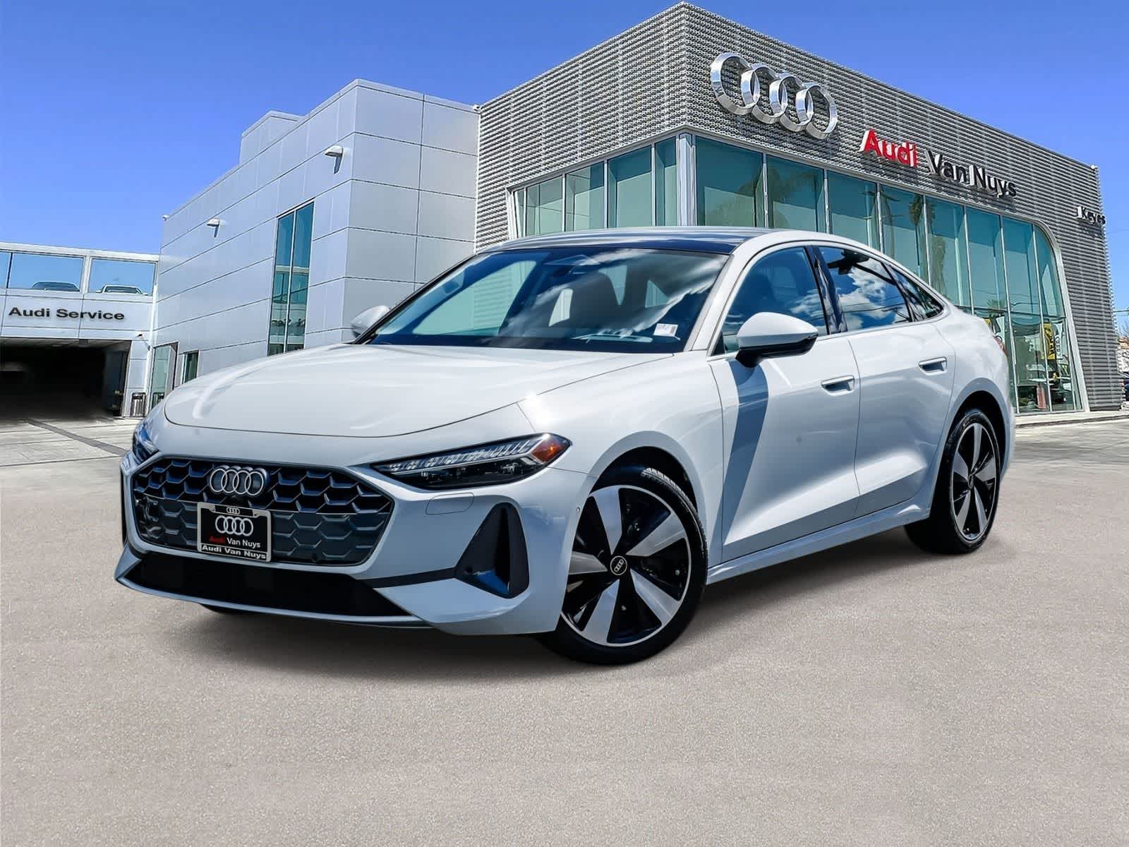 Glacier White Metallic 2025 Audi A5 quattro Premium Plus Sedan Sedan All-Wheel Drive 7-Speed Automatic