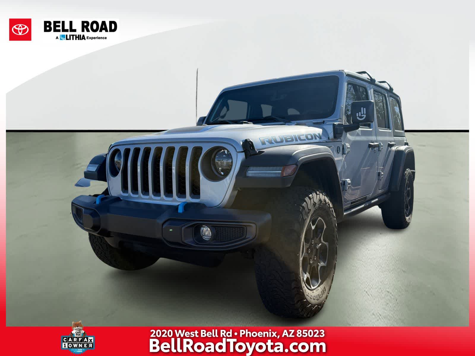 Silver Zynith Clearcoat 2023 Jeep Wrangler 4xe Rubicon 4WD SUV / Crossover Four-Wheel Drive 8-Speed Automatic