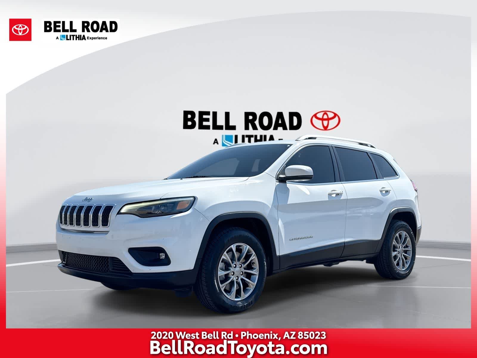 Bright White Clearcoat 2019 Jeep Cherokee Latitude Plus 4WD SUV / Crossover Four-Wheel Drive 9-Speed Automatic