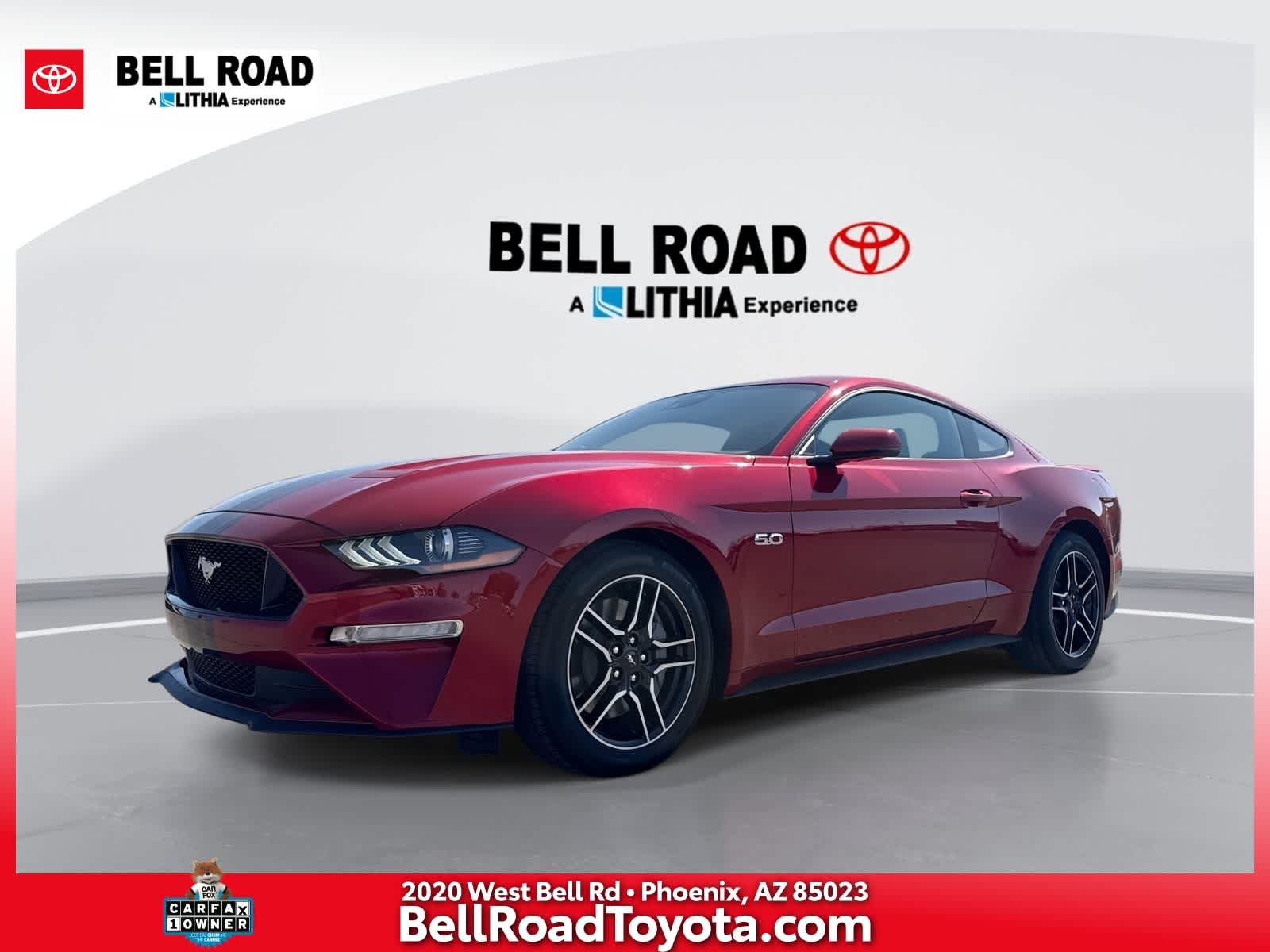 Rapid Red Metallic Tinted Clearcoat 2023 Ford Mustang GT Premium Fastback RWD Coupe Rear-Wheel Drive Automatic