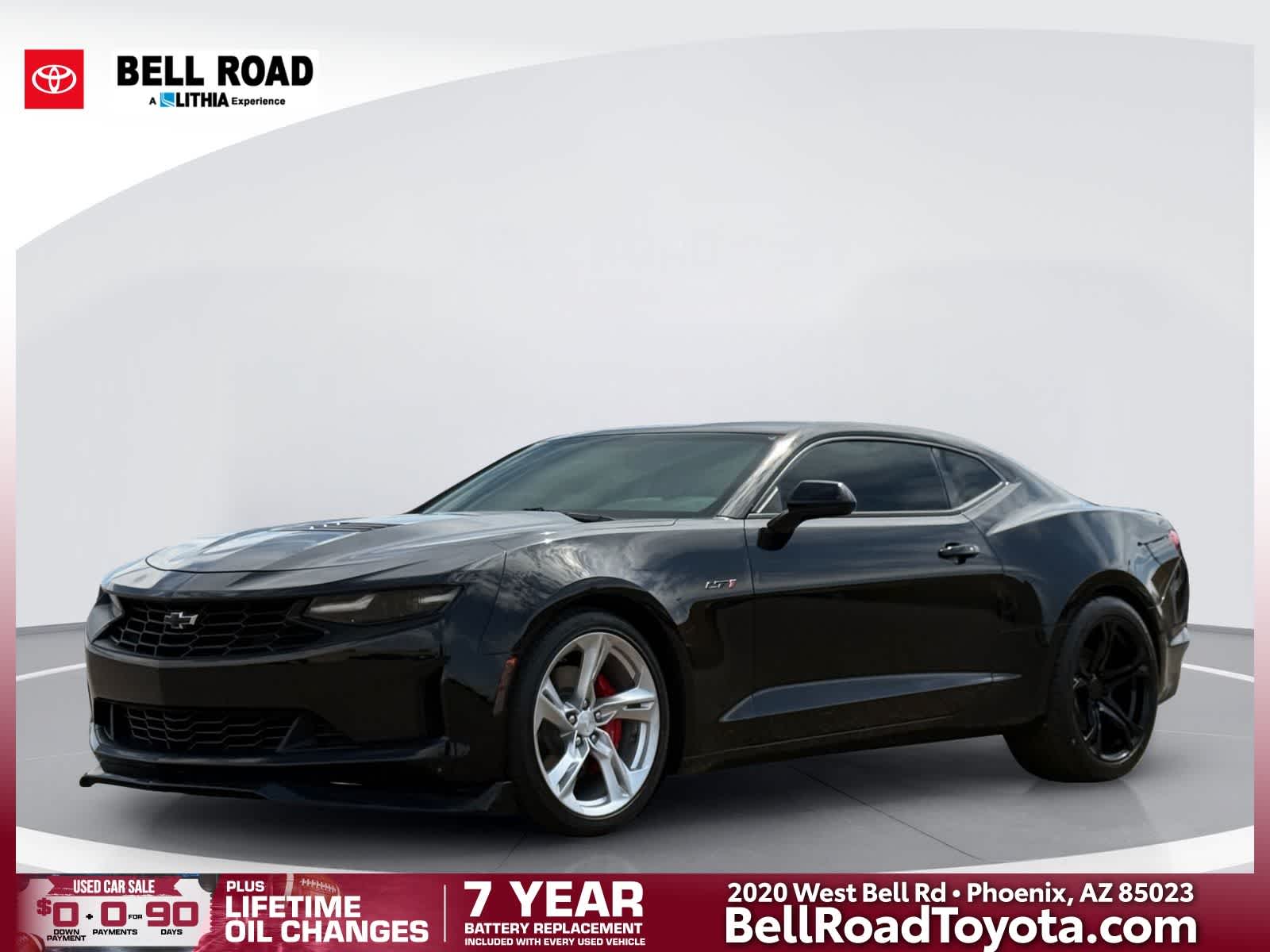 Black 2021 Chevrolet Camaro Coupe Rear-Wheel Drive Automatic