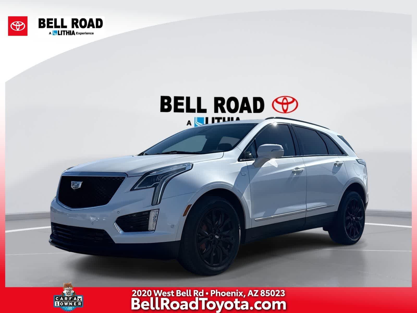 Crystal White Tricoat 2023 Cadillac XT5 Sport AWD SUV / Crossover Four-Wheel Drive 9-Speed Automatic