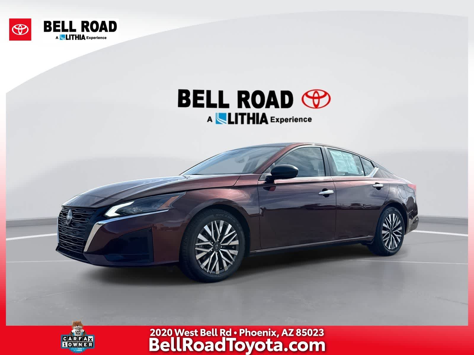 Garnet Pearl Metallic 2024 Nissan Altima 2.5 SV FWD Sedan Front-Wheel Drive Continuously Variable Transmission