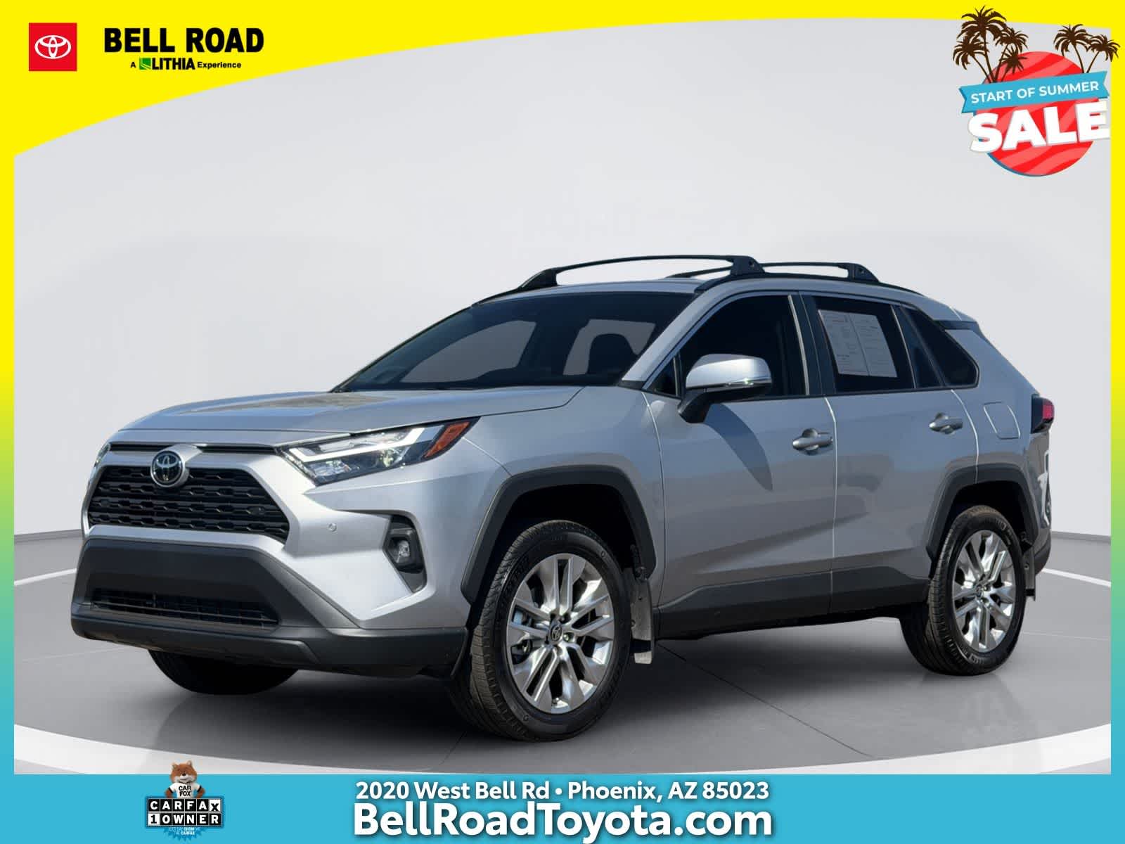 Silver Sky Metallic 2025 Toyota RAV4 SUV / Crossover Front-Wheel Drive 8-Speed Automatic
