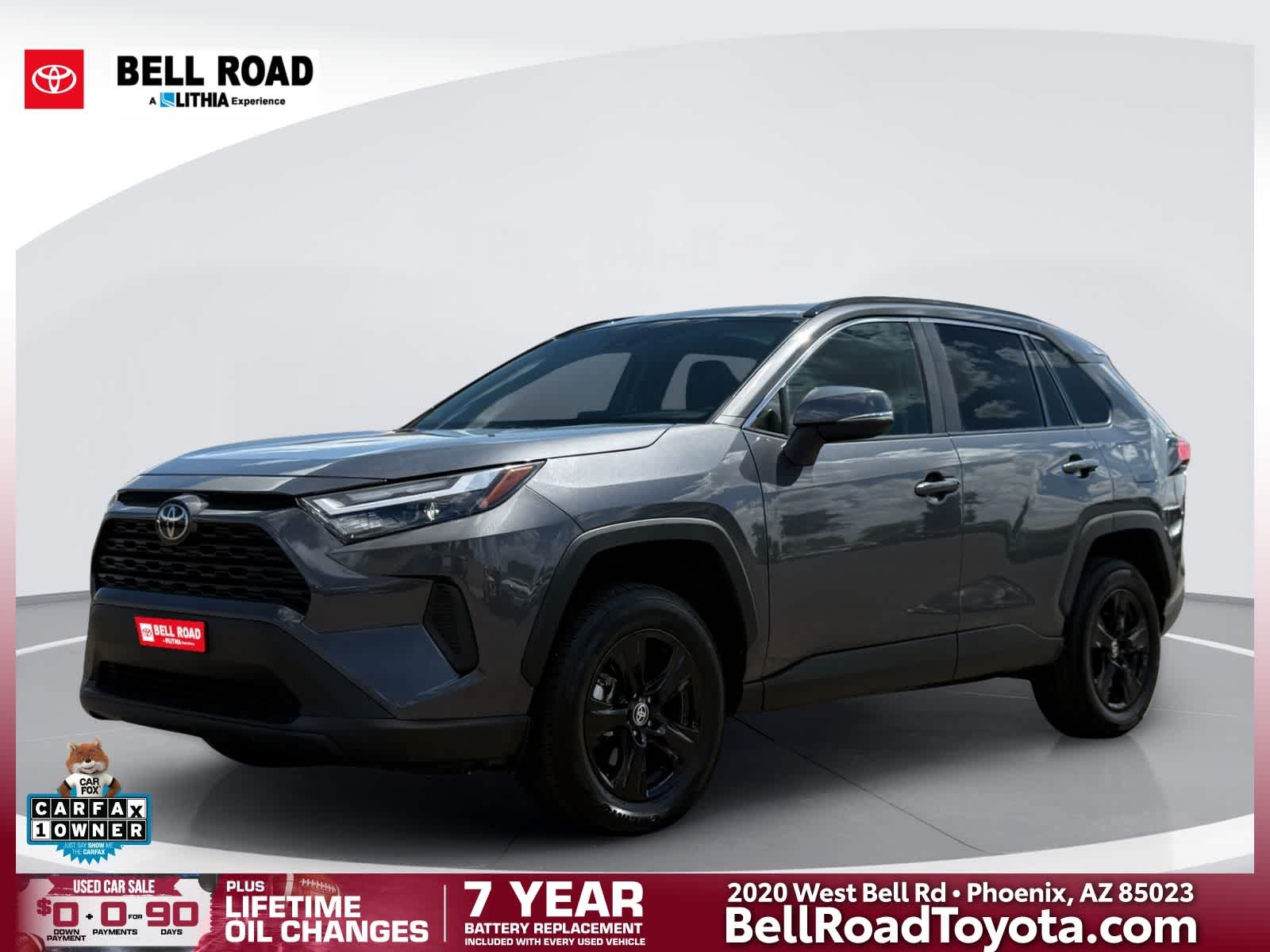 Magnetic Gray Metallic 2025 Toyota RAV4 SUV / Crossover All-Wheel Drive 8-Speed Automatic