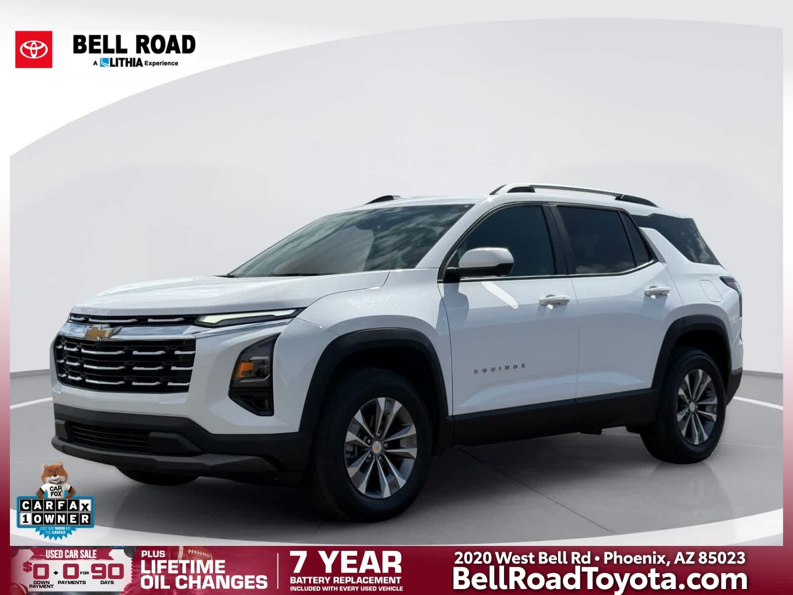 Summit White 2025 Chevrolet Equinox SUV / Crossover Front-Wheel Drive Continuously Variable Transmission