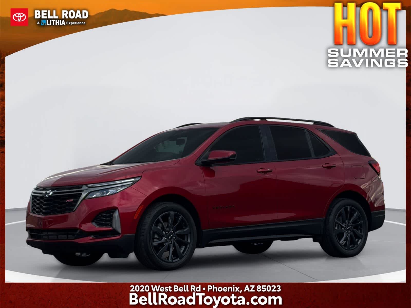 Radiant Red Tintcoat 2023 Chevrolet Equinox SUV / Crossover Front-Wheel Drive 6-Speed Automatic