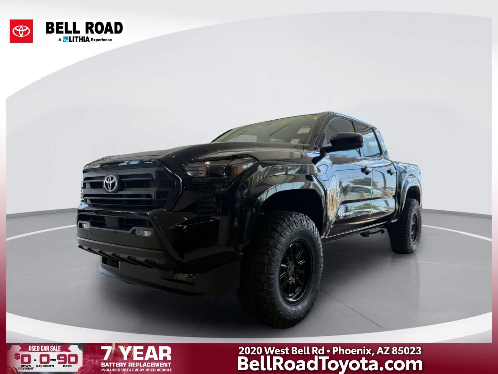 Black 2026 Toyota Tacoma Pickup Truck Four-Wheel Drive 8-Speed Automatic