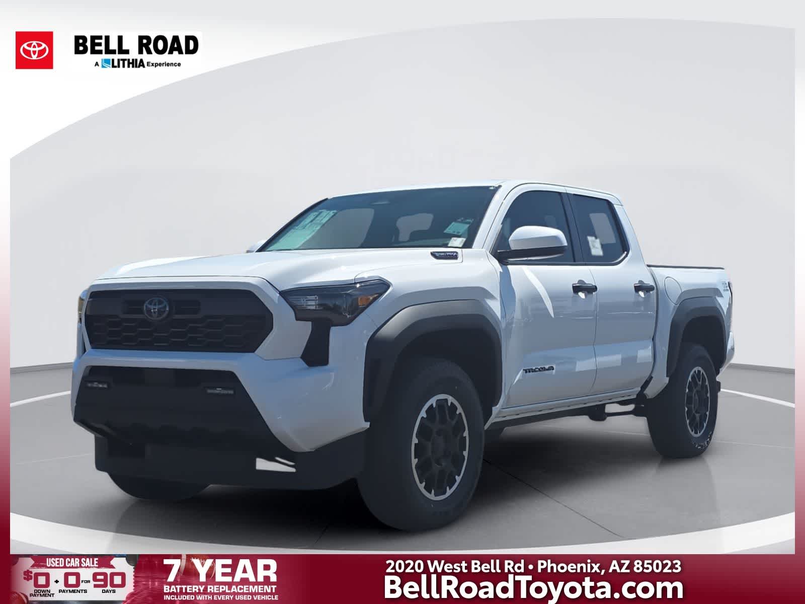 Ice Cap 2025 Toyota Tacoma Pickup Truck Four-Wheel Drive 8-Speed Automatic