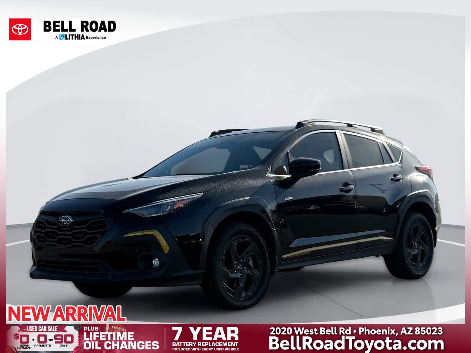 Crystal Black Silica 2024 Subaru Crosstrek SUV / Crossover All-Wheel Drive Continuously Variable Transmission
