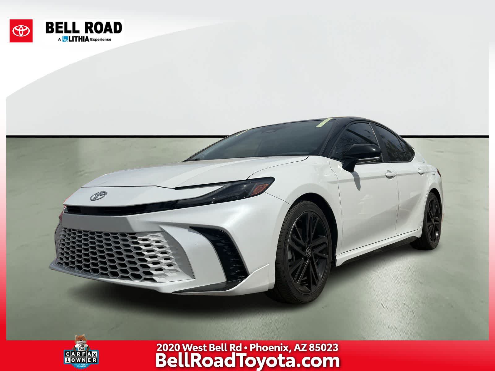 White (Wind Chill Pearl) 2025 Toyota Camry XSE FWD Sedan Front-Wheel Drive Continuously Variable Transmission