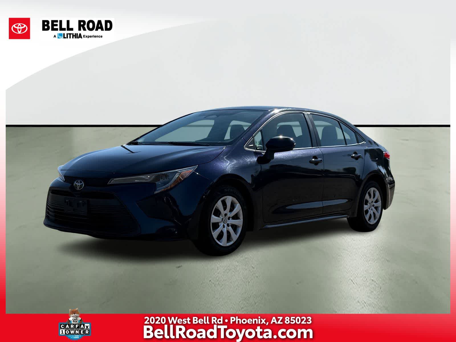Blueprint 2023 Toyota Corolla LE FWD Sedan Front-Wheel Drive Continuously Variable Transmission