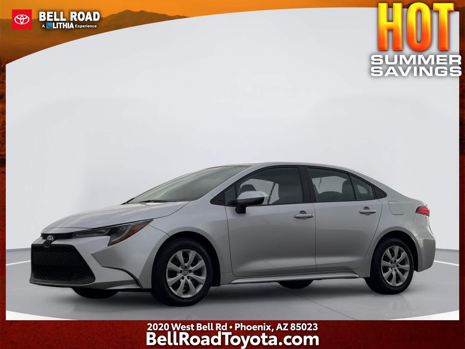 Classic Silver Metallic 2022 Toyota Corolla Sedan Front-Wheel Drive Continuously Variable Transmission