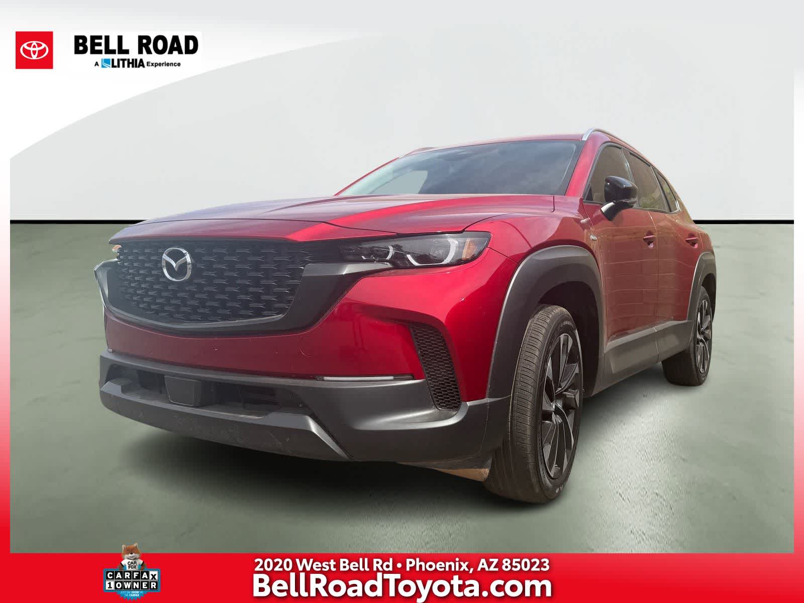 Soul Red Crystal Metallic 2025 Mazda CX-50 Hybrid Premium Plus AWD SUV / Crossover All-Wheel Drive Continuously Variable Transmission