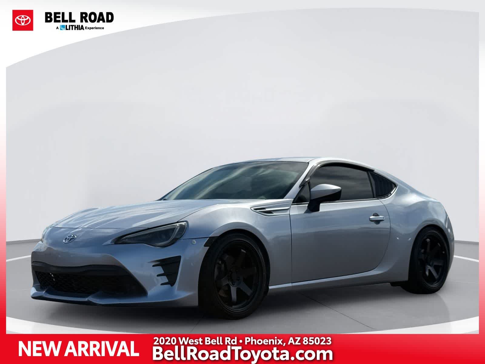 Gray (Steel) 2017 Toyota GR86 Coupe Rear-Wheel Drive 6-Speed Manual