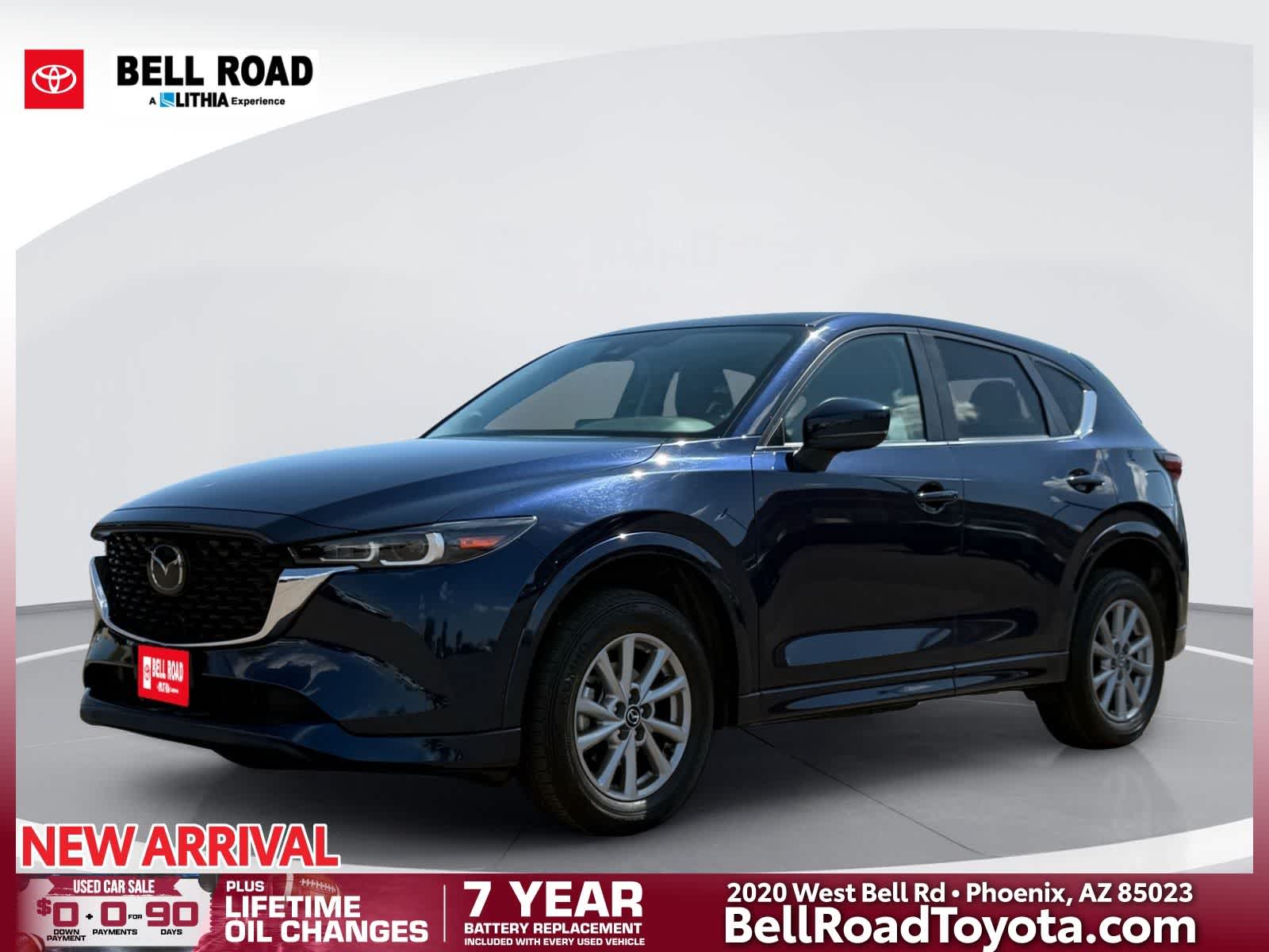 Deep Crystal Blue Mica 2025 Mazda CX-5 SUV / Crossover All-Wheel Drive 6-Speed Automatic