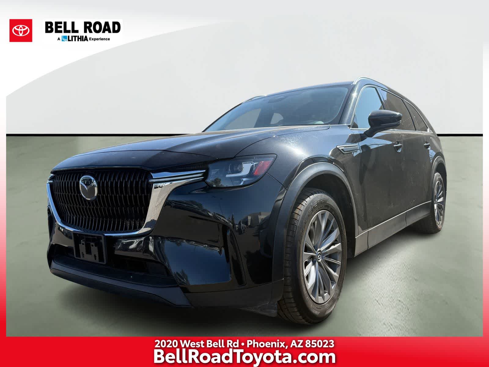 Jet Black Mica 2024 Mazda CX-90 3.3 Turbo Preferred Plus AWD SUV / Crossover All-Wheel Drive 8-Speed Automatic