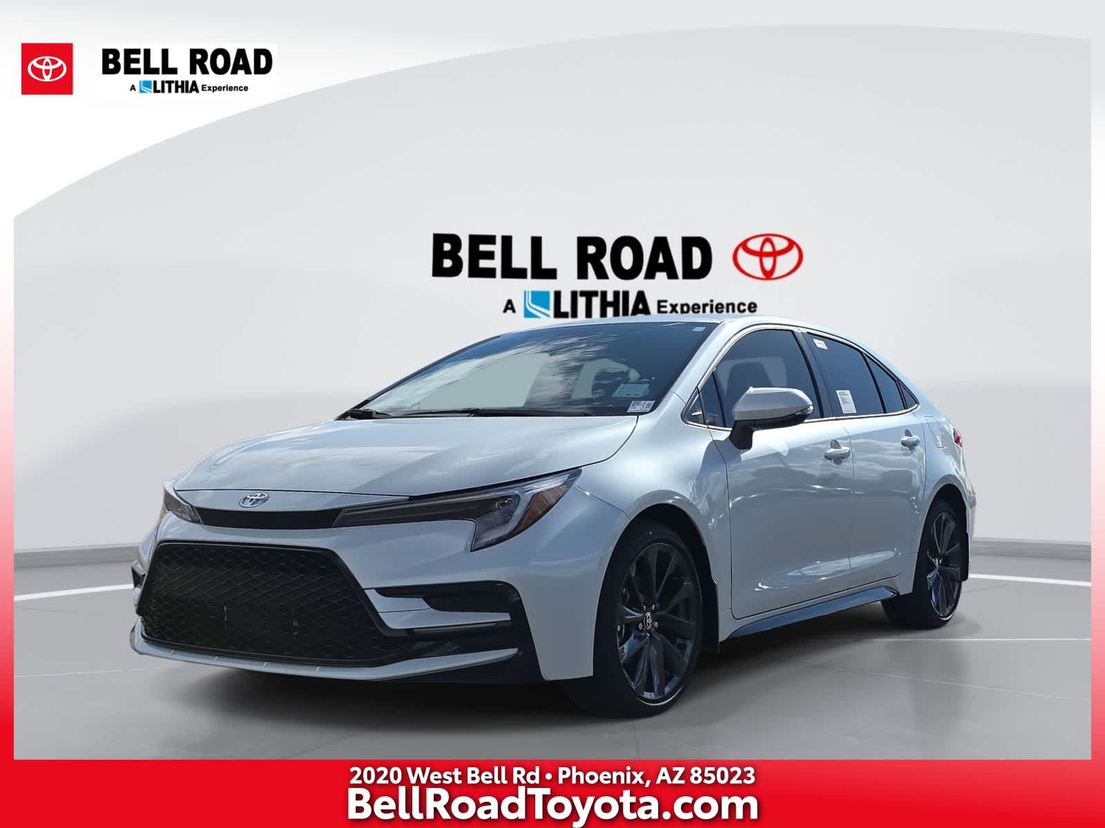 White (Wind Chill Pearl) 2026 Toyota Corolla SE FWD Sedan Front-Wheel Drive Continuously Variable Transmission