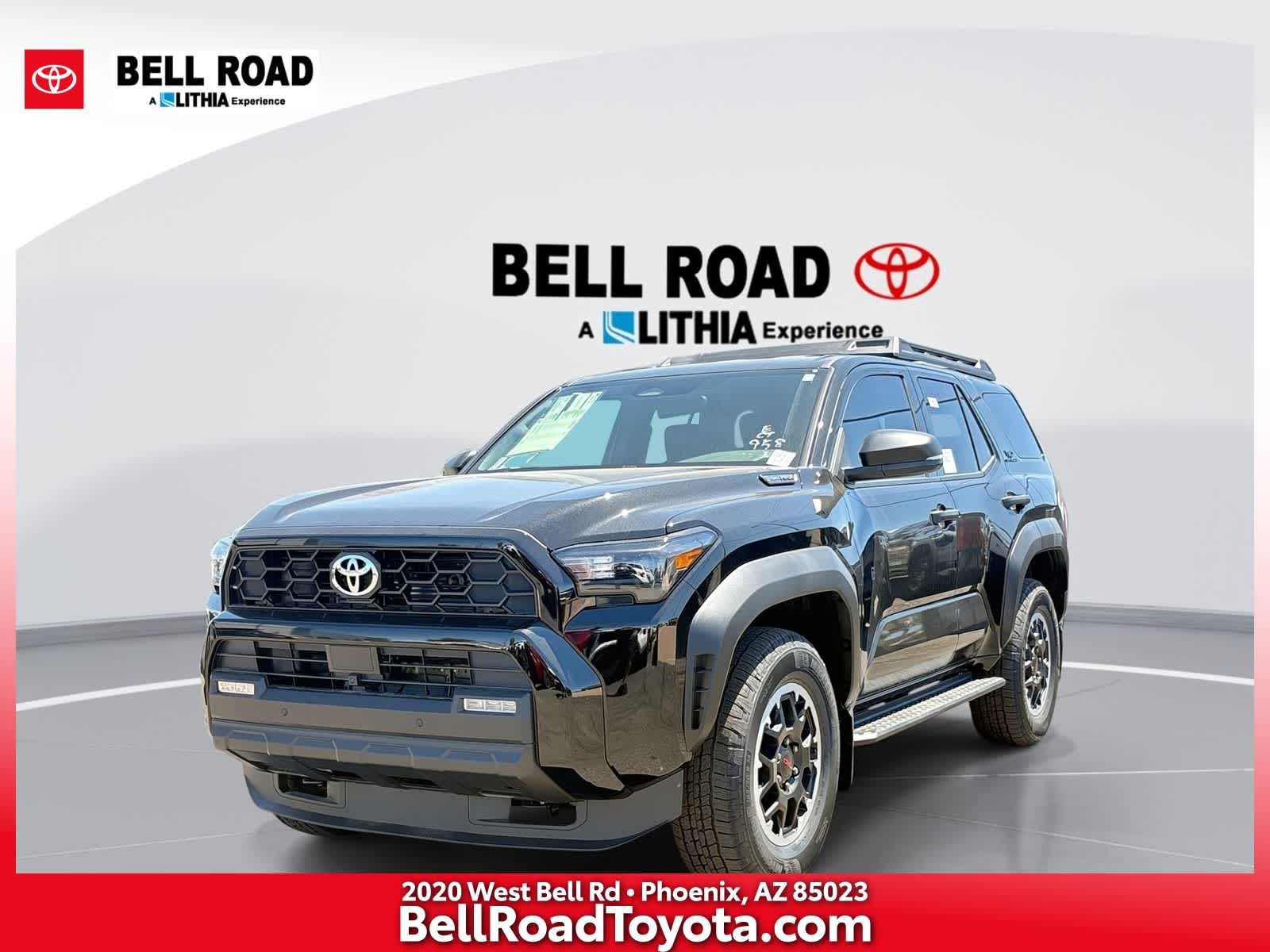 Black 2025 Toyota 4Runner TRD Off-Road 4WD SUV / Crossover Four-Wheel Drive 8-Speed Automatic