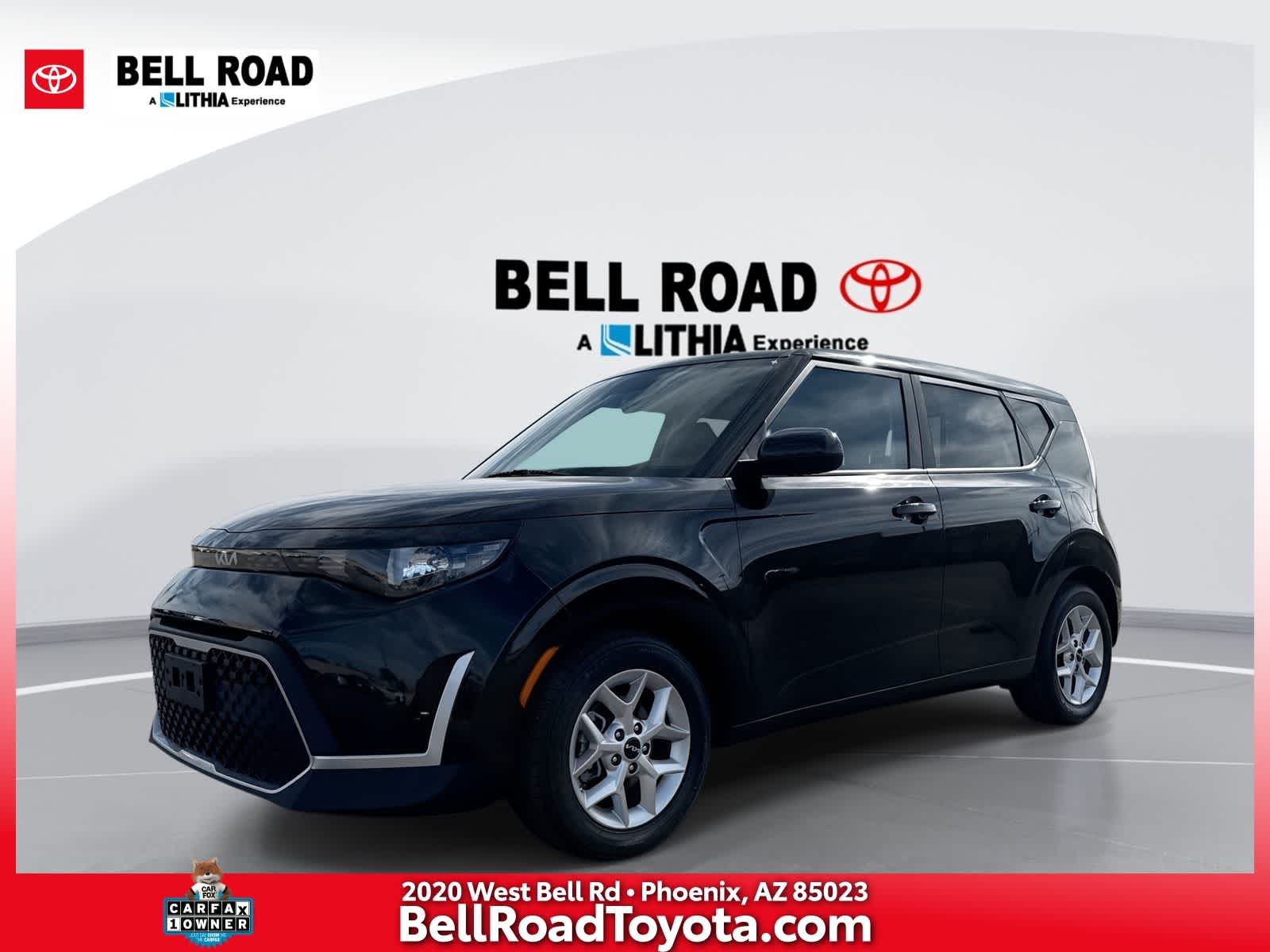 Fusion Black 2023 Kia Soul LX FWD SUV / Crossover Front-Wheel Drive Continuously Variable Transmission