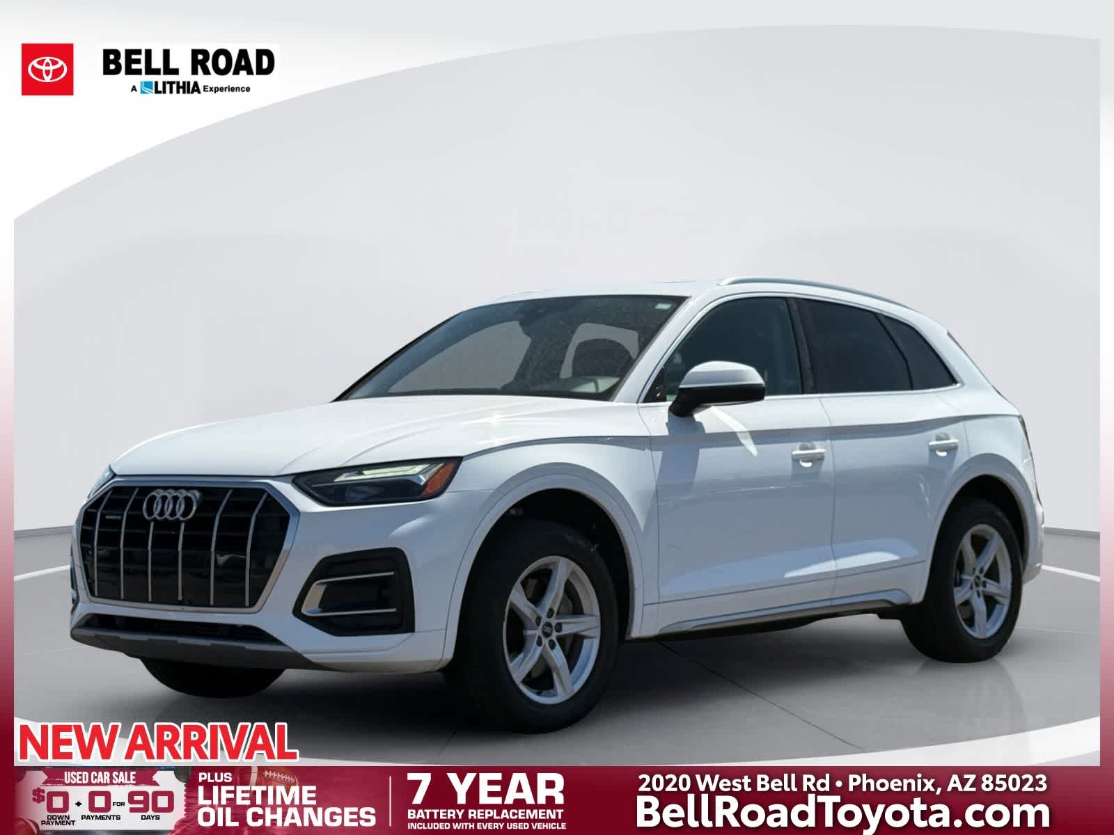 Ibis White 2021 Audi Q5 SUV / Crossover All-Wheel Drive 7-Speed Automatic