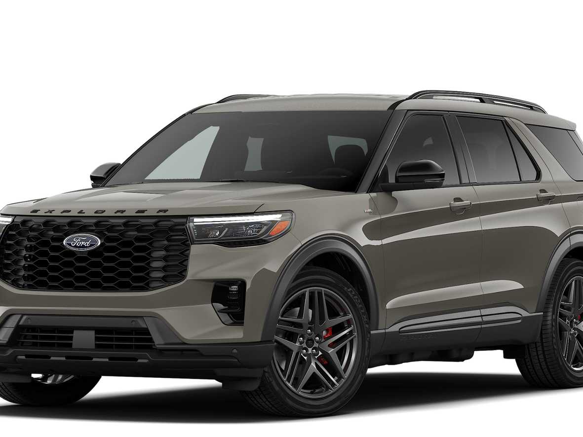 Gray 2026 Ford Explorer SUV / Crossover All-Wheel Drive Automatic