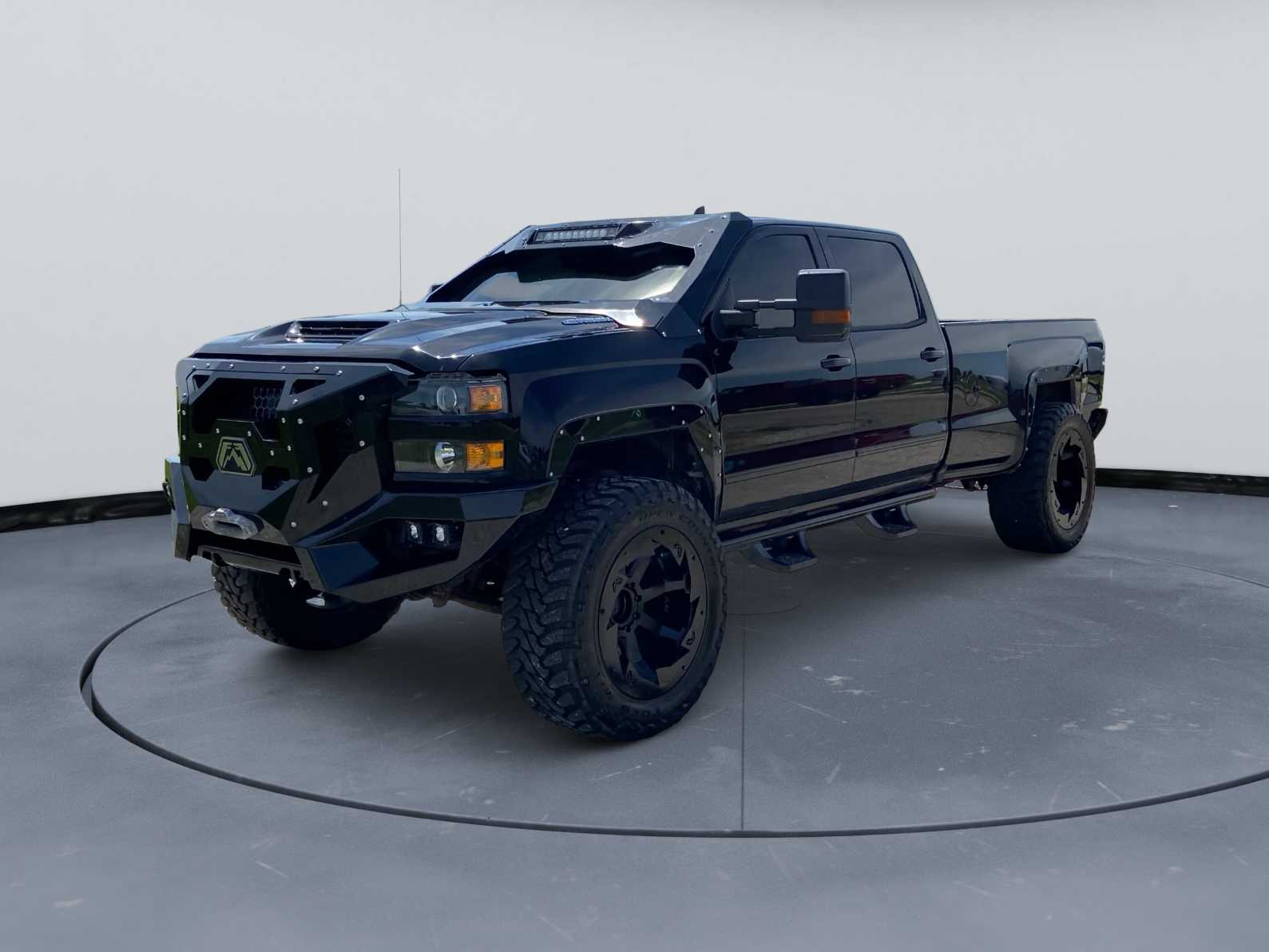 Black 2017 Chevrolet Silverado 3500HD Pickup Truck Four-Wheel Drive 6-Speed Automatic