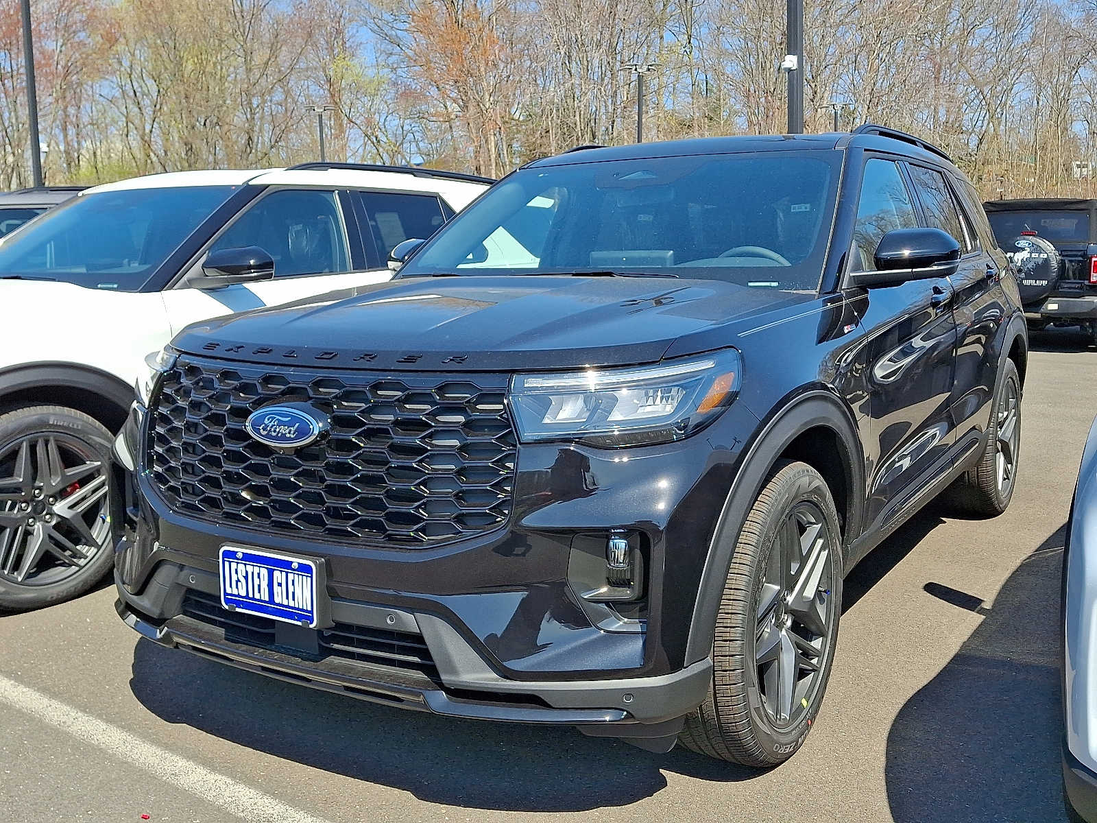 Black (AGATE BLK MET) 2026 Ford Explorer ST-Line AWD SUV / Crossover All-Wheel Drive Automatic