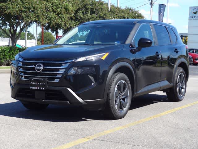Super Black 2025 Nissan Rogue SUV / Crossover All-Wheel Drive Continuously Variable Transmission