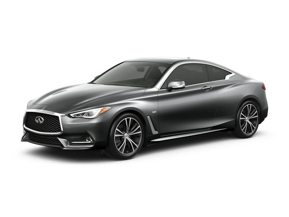 Iridium Blue 2018 INFINITI Q60 3.0t Luxe Coupe AWD Coupe All-Wheel Drive 7-Speed Automatic