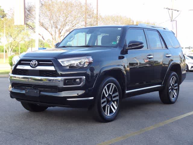 Midnight Black Metallic 2023 Toyota 4Runner Limited 4WD SUV / Crossover All-Wheel Drive 5-Speed Automatic