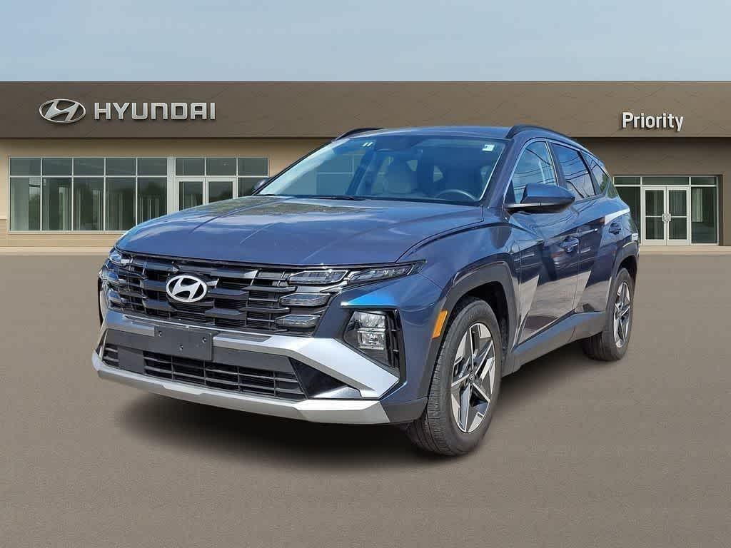 Atlantis Blue 2025 Hyundai Tucson SEL FWD SUV / Crossover Front-Wheel Drive 8-Speed Automatic