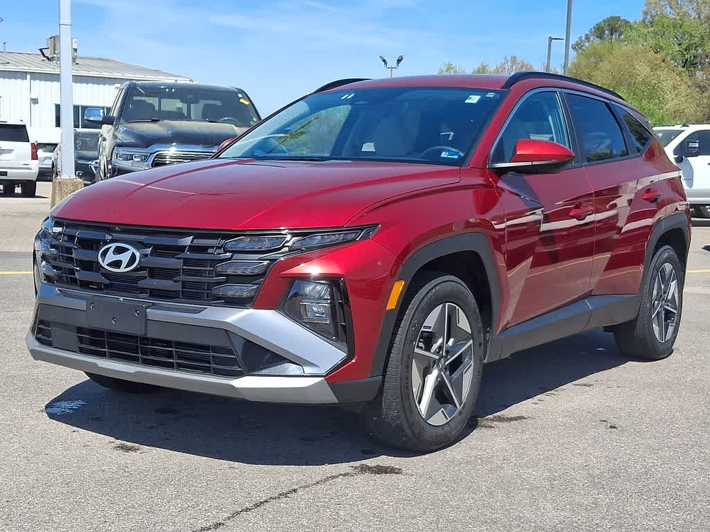 Ultimate Red 2025 Hyundai Tucson SEL AWD SUV / Crossover All-Wheel Drive 8-Speed Automatic