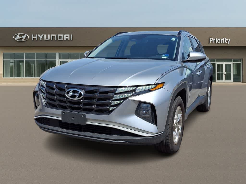 Shimmering Silver 2024 Hyundai Tucson SEL Fleet AWD SUV / Crossover All-Wheel Drive 8-Speed Automatic