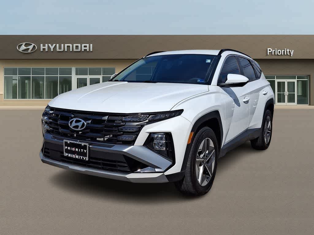 Serenity White Pearl 2025 Hyundai Tucson SEL AWD SUV / Crossover All-Wheel Drive 8-Speed Automatic