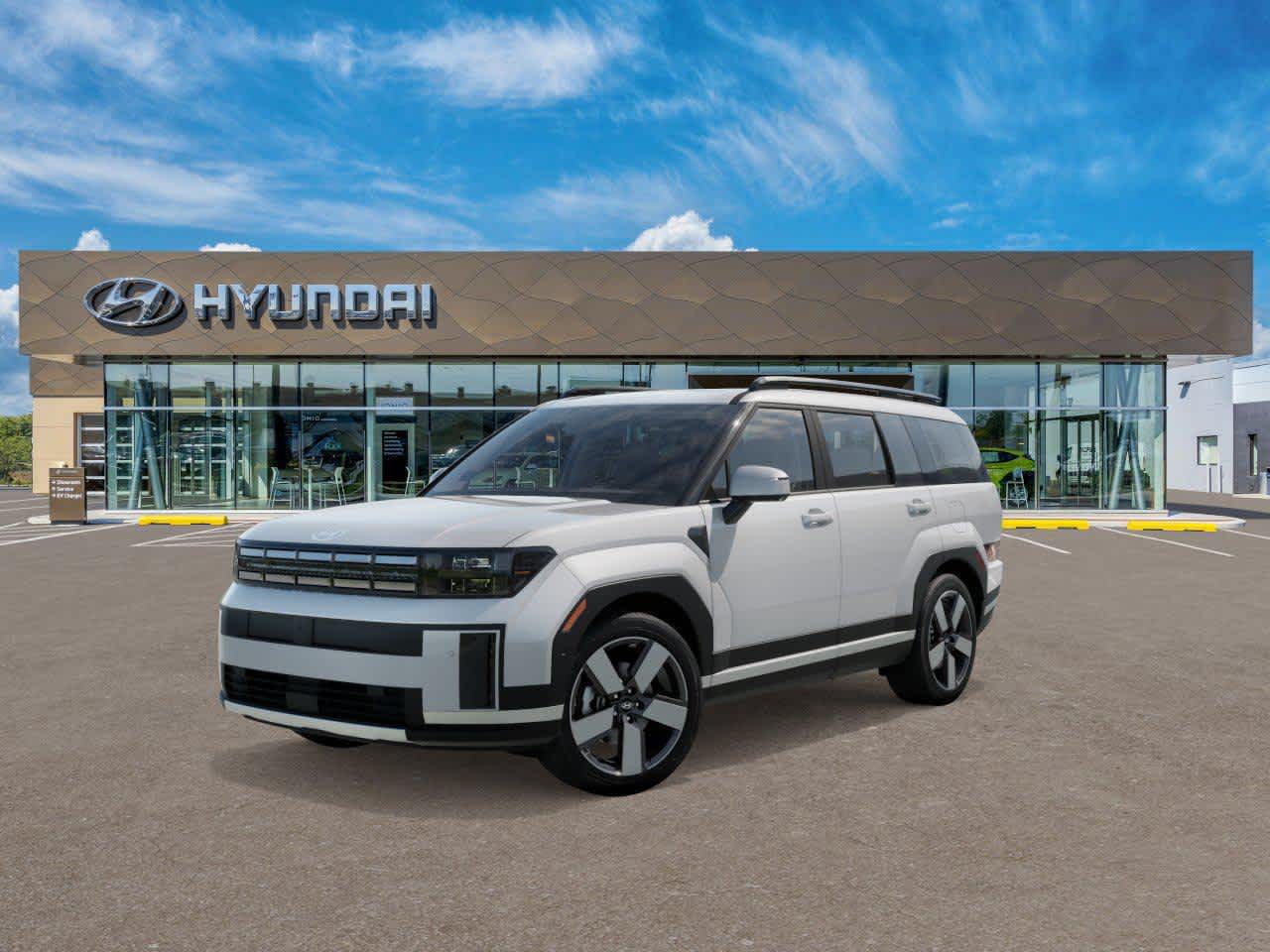Serenity White 2027 Hyundai Santa Fe SUV / Crossover Front-Wheel Drive 8-Speed Automatic