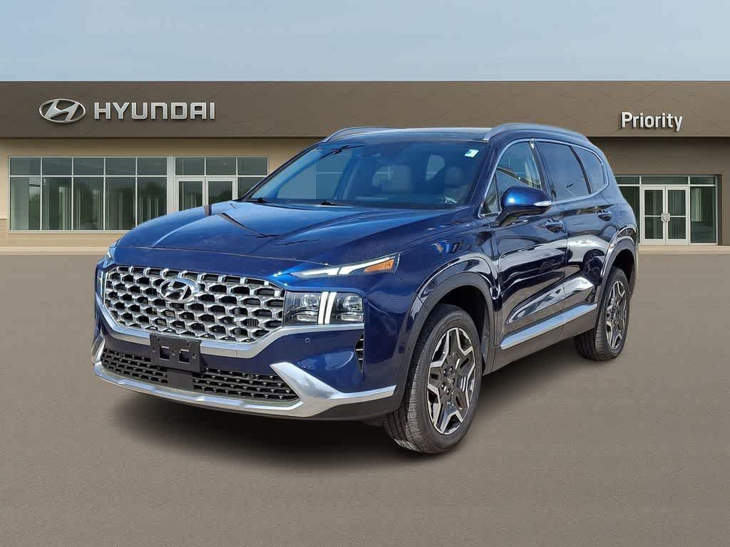 Blue (Stormy Sea) 2023 Hyundai Santa Fe Limited AWD SUV / Crossover All-Wheel Drive 8-Speed Automatic