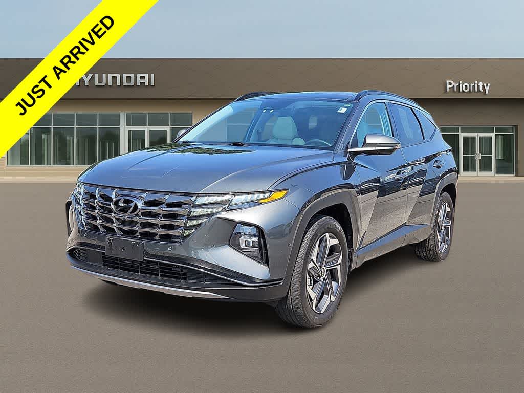 Amazon Gray 2024 Hyundai Tucson Hybrid SUV / Crossover All-Wheel Drive 6-Speed Automatic