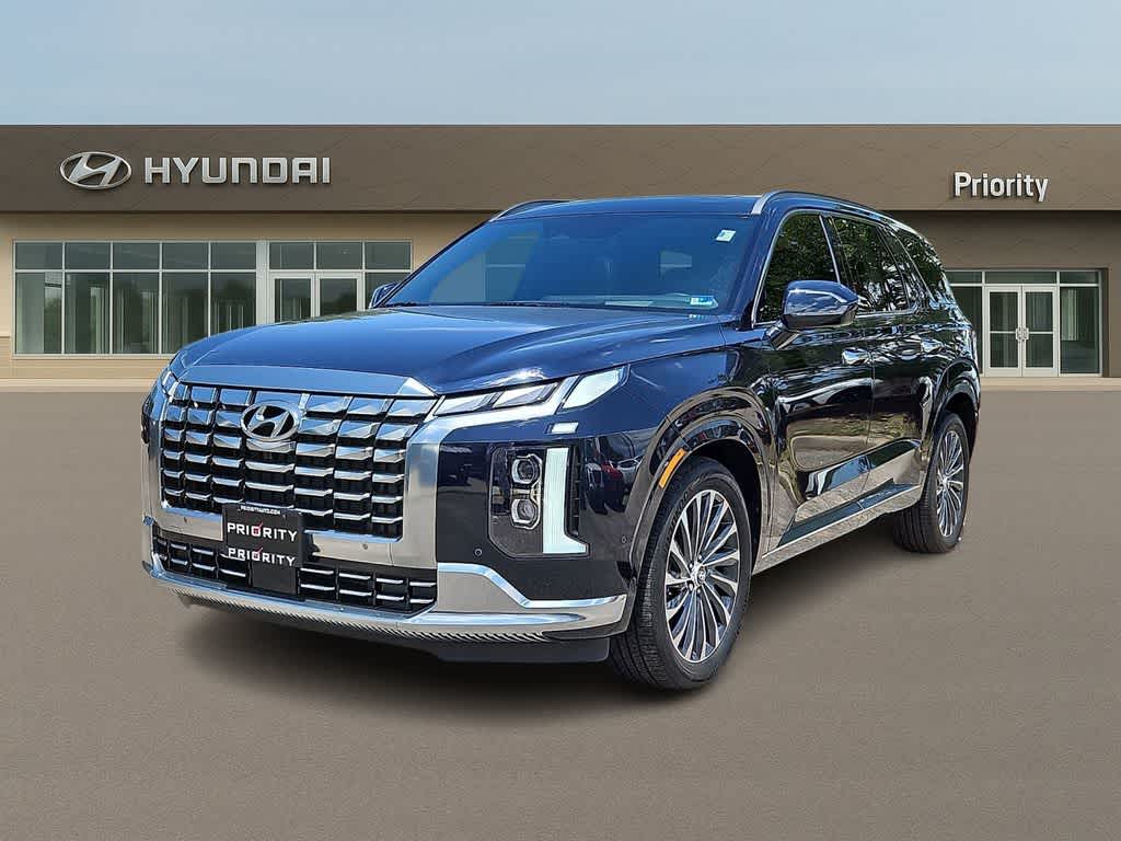 Moonlight Cloud 2024 Hyundai Palisade Calligraphy AWD SUV / Crossover All-Wheel Drive 8-Speed Automatic