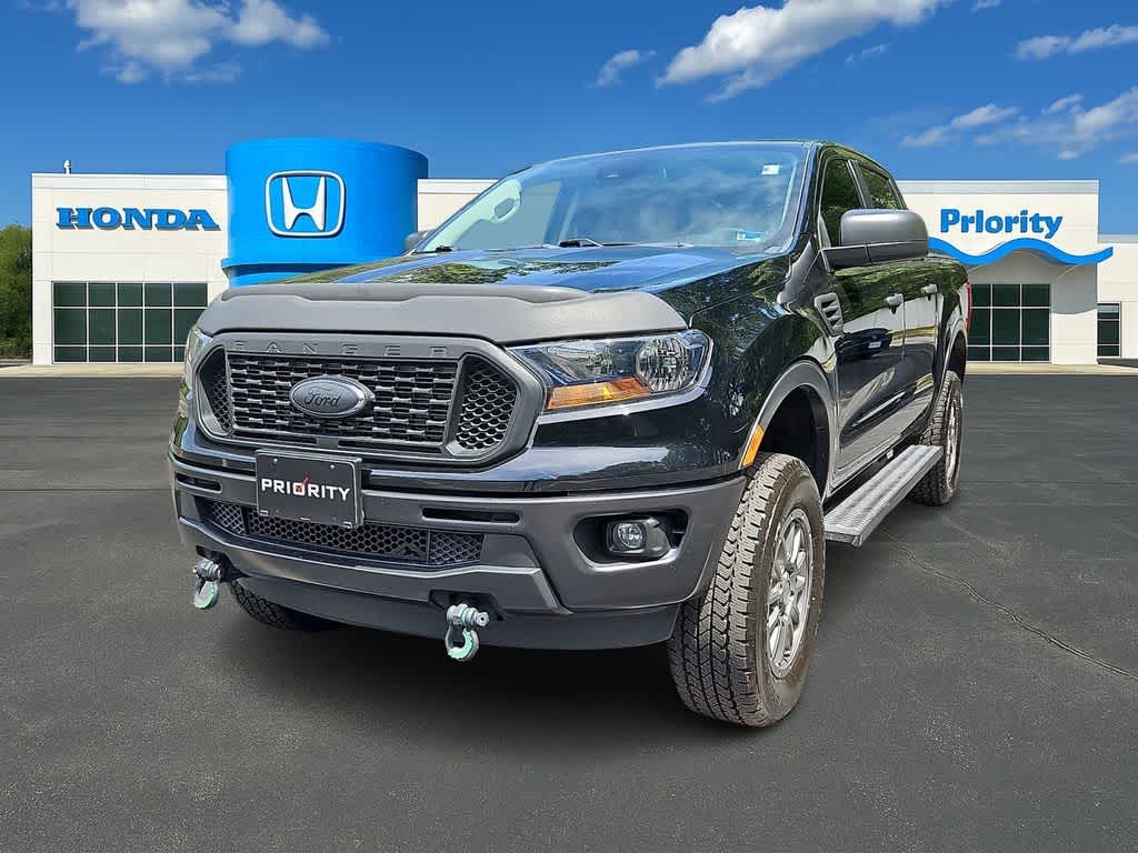 Shadow Black 2020 Ford Ranger XL SuperCrew RWD Pickup Truck 4X2 Automatic