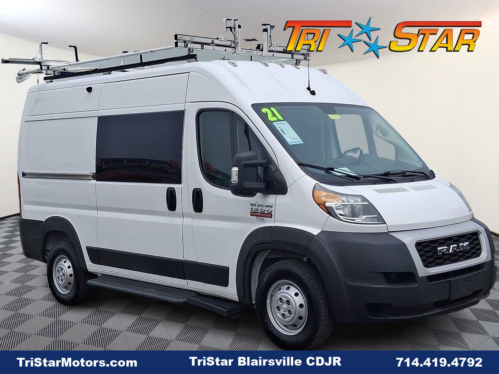 2021 RAM ProMaster 1500 136 High Roof Cargo Van FWD