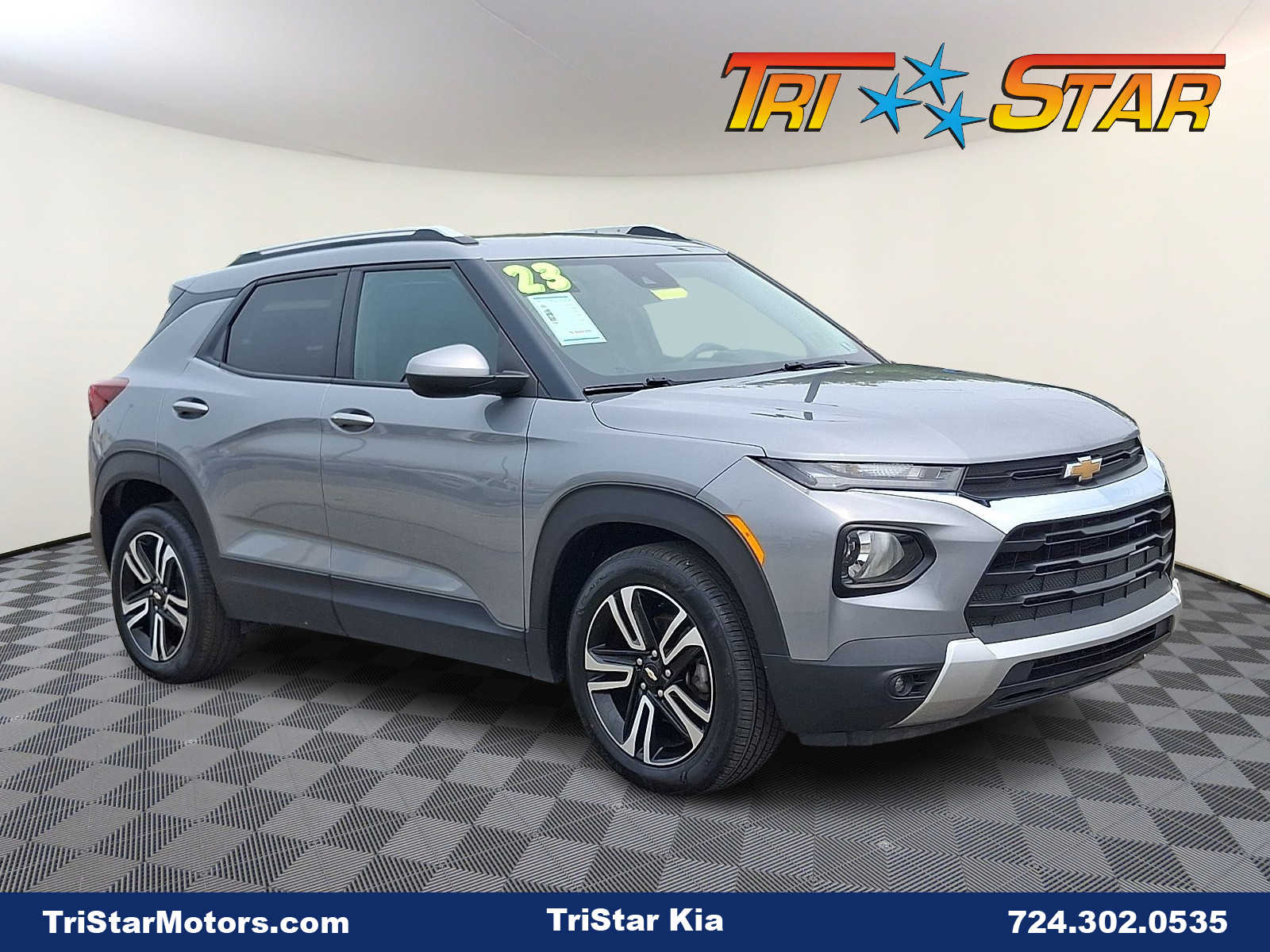Sterling Gray Metallic 2023 Chevrolet Trailblazer SUV / Crossover Front-Wheel Drive Continuously Variable Transmission