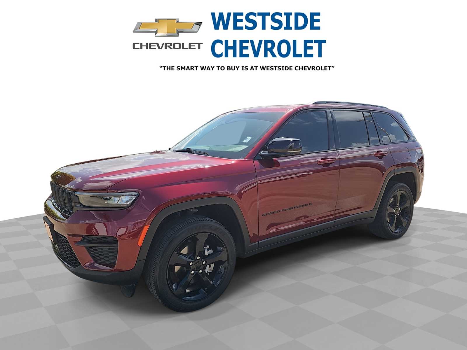 Velvet Red Pearlcoat 2025 Jeep Grand Cherokee SUV / Crossover Four-Wheel Drive 8-Speed Automatic