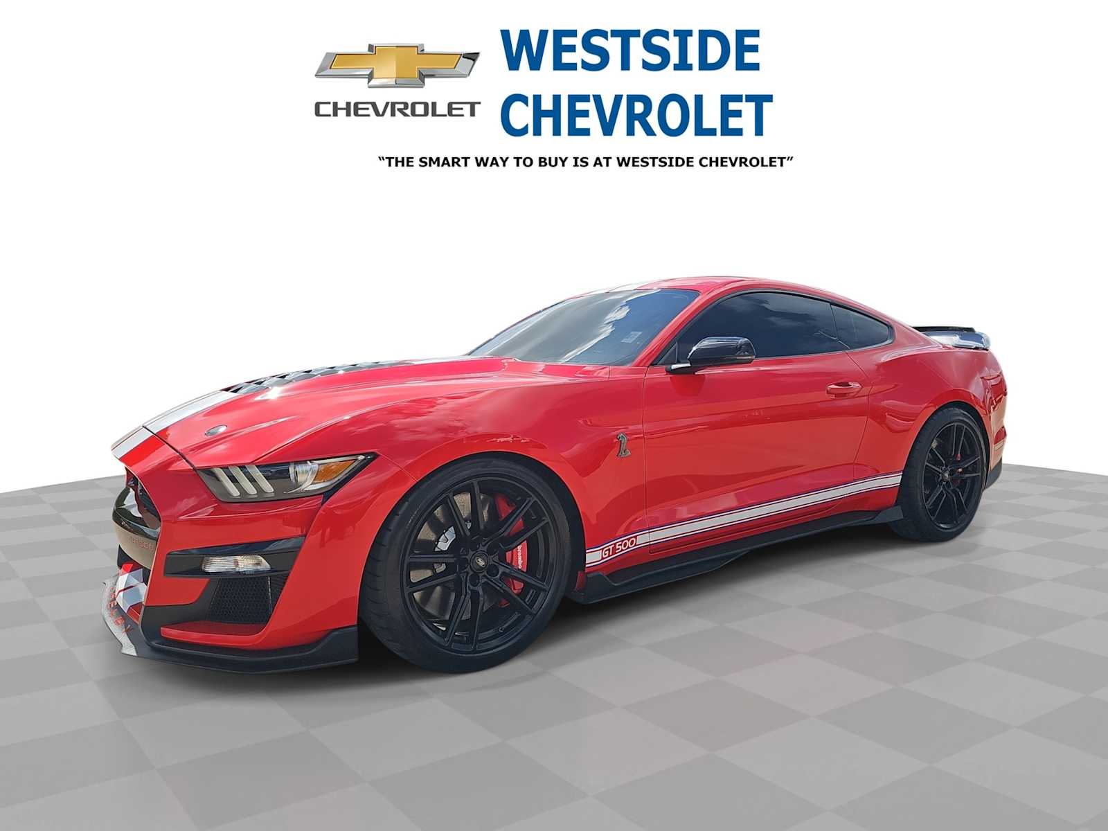 Race Red 2020 Ford Mustang Shelby GT500 Fastback RWD Coupe Rear-Wheel Drive 7-Speed Automatic