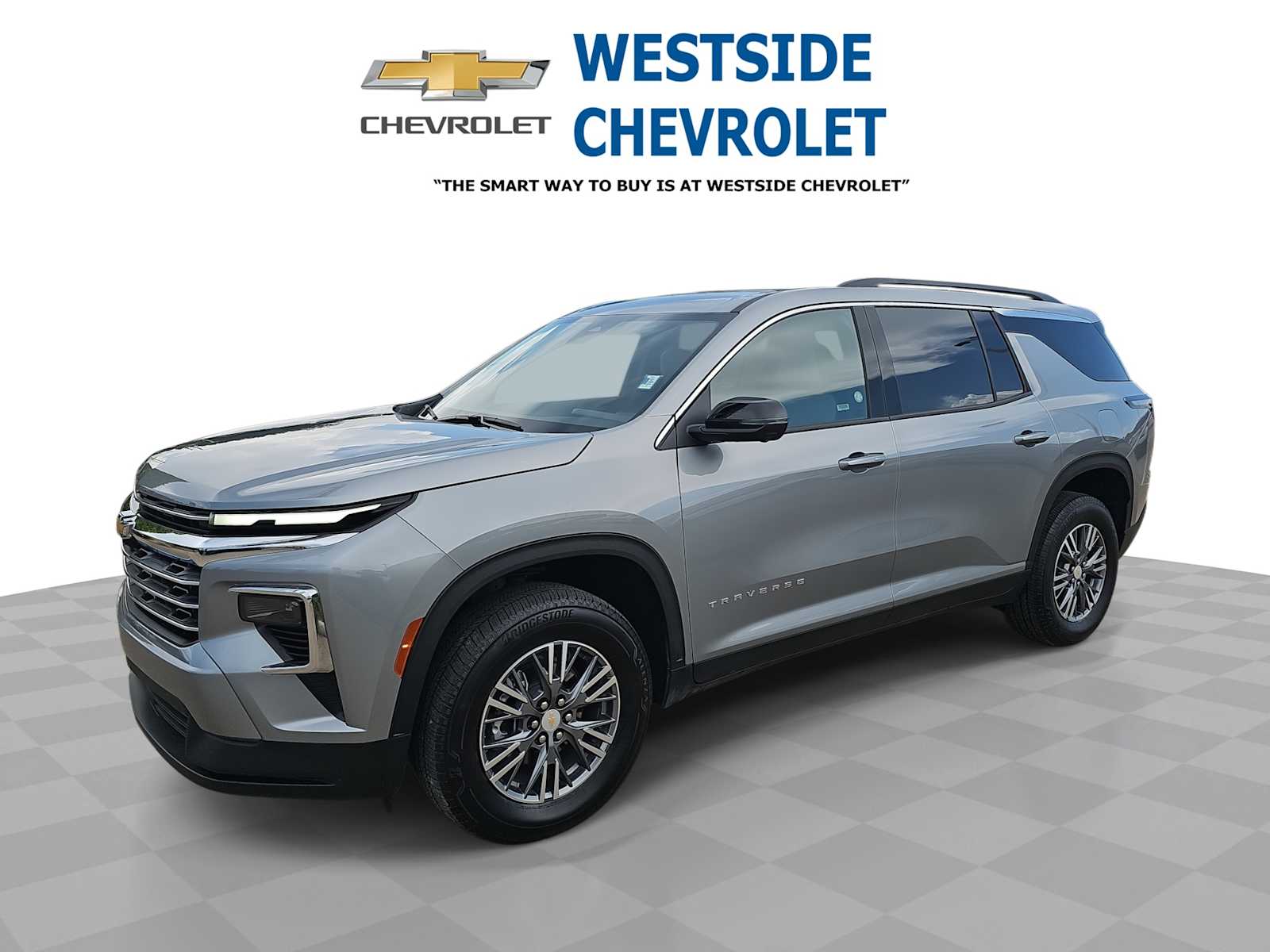 Sterling Gray Metallic 2026 Chevrolet Traverse SUV / Crossover Front-Wheel Drive 8-Speed Automatic